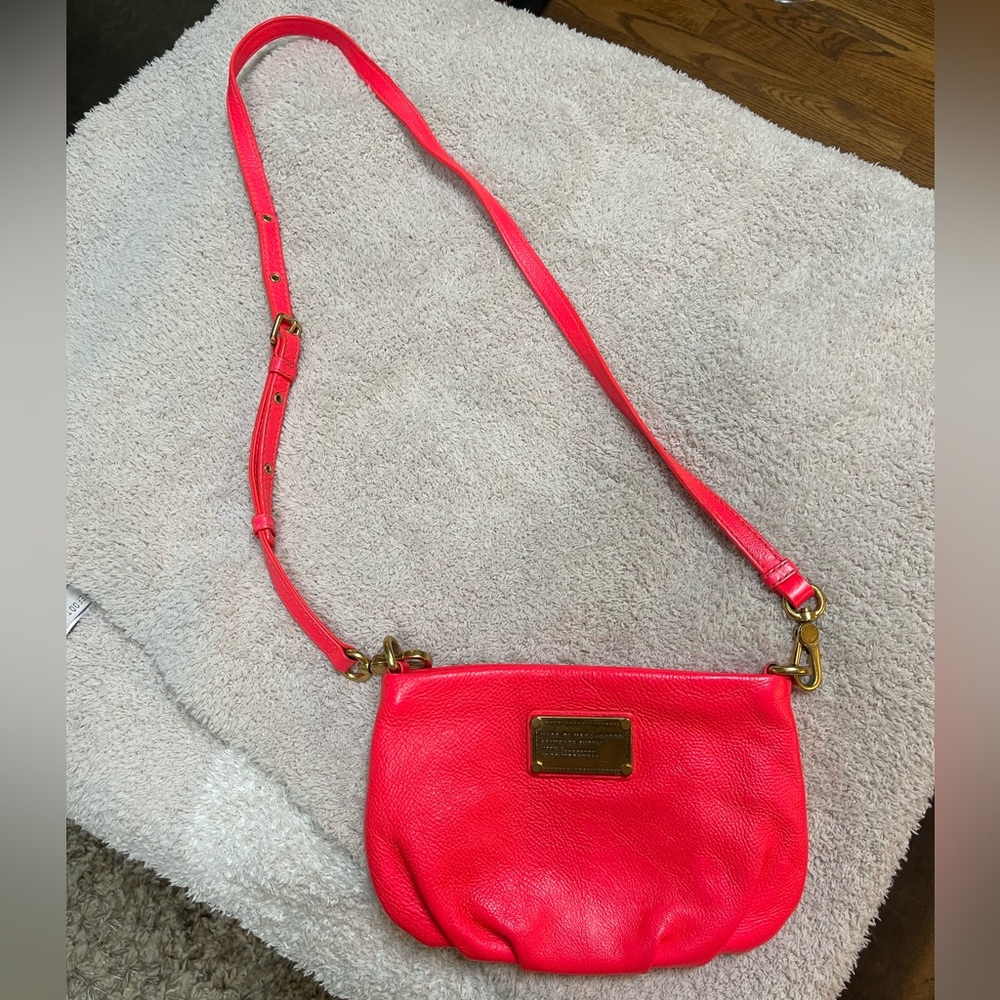 Bright Pink Marc Jacobs crossbody bag